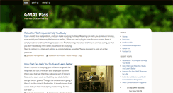 Desktop Screenshot of gmatpass.com
